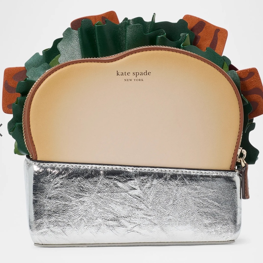 Kate Spade Glamwich Embellished Leather Sandwich crossbody bag - Picture 5 of 6